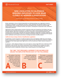 California Employers Fact Sheet